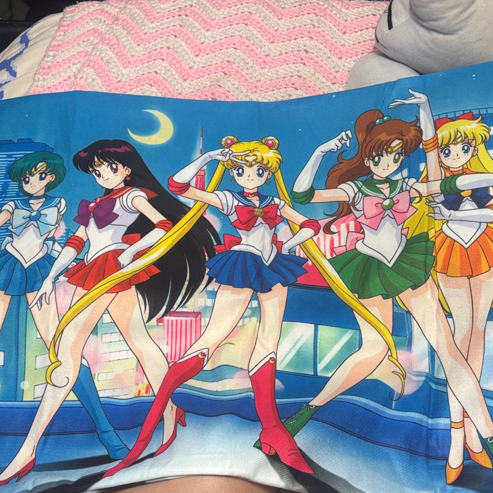 Sailor Moon Anime pillow case - Bright Multi-Color